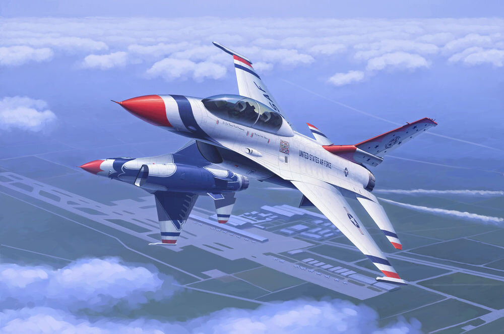 F-16D FIGHT. FALCON 1:72