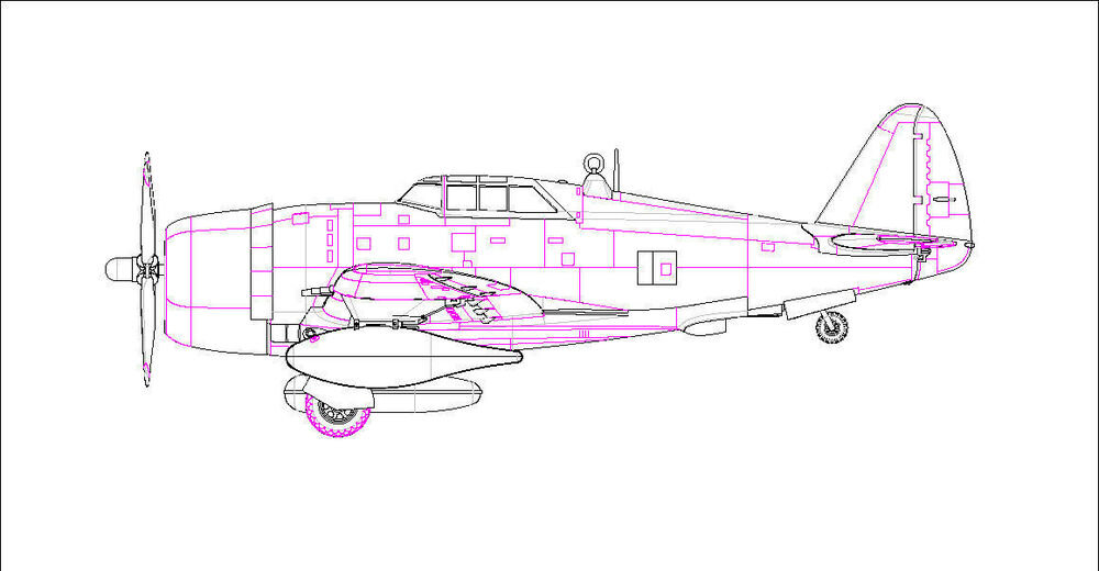 P-47D THUNDERB.R.BACK1:72
