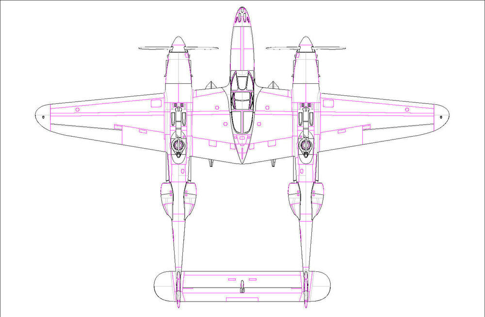 P-38L-5-LO LIGHTNING 1:72