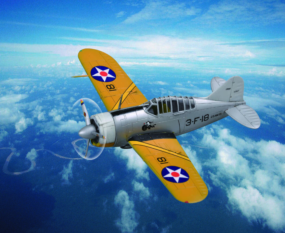 US F2A BUFFALO 1:72