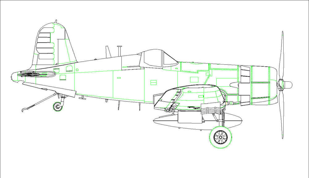 F4U-7 CORSAIR FRENCH 1:48