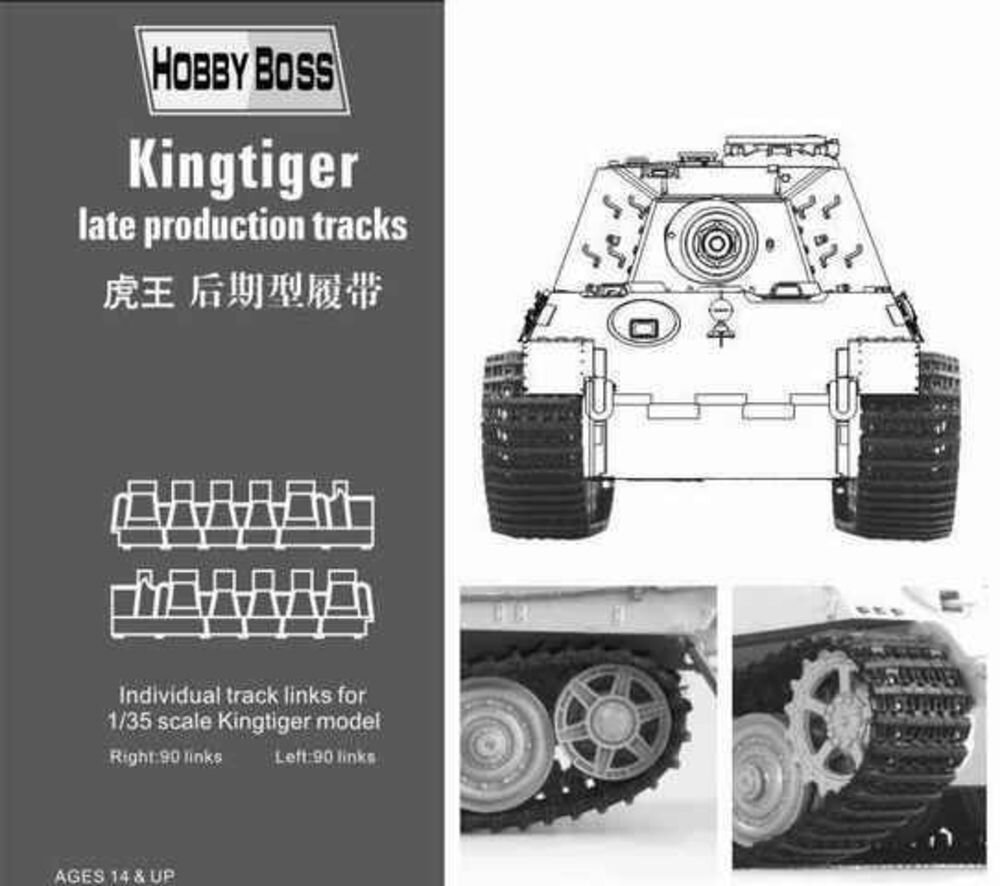 KINGTIGER LATE TRACK 1:35