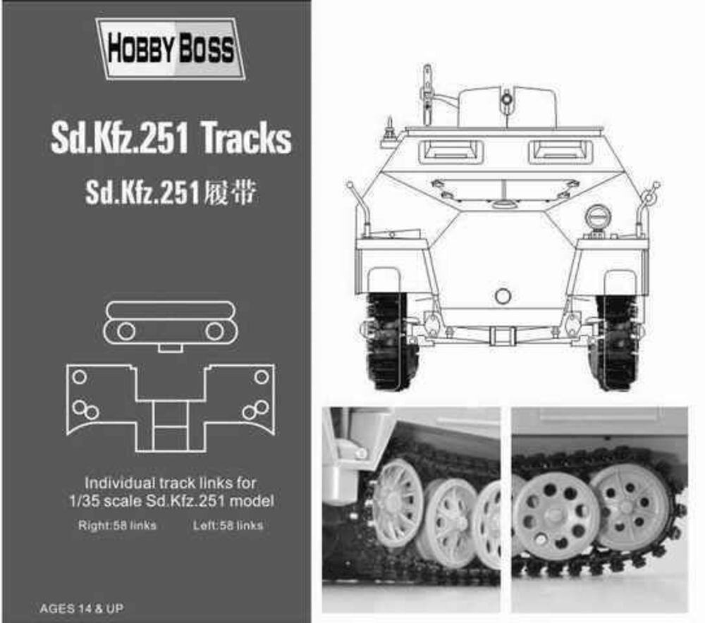 SD.KFZ 251 TRACKS 1:35