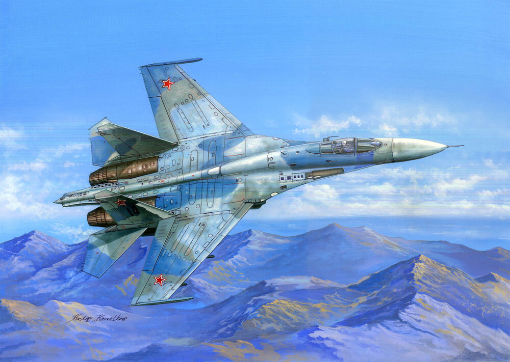 SU-27 FLANKER B 1:48