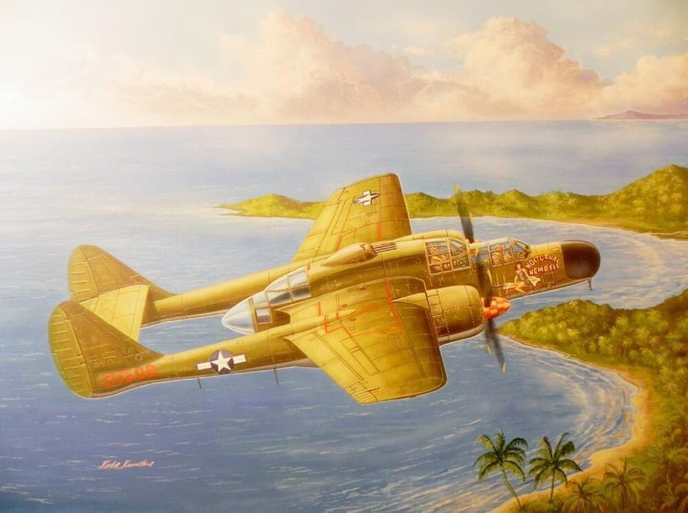 US P-61A BLACK WIDOW 1:48