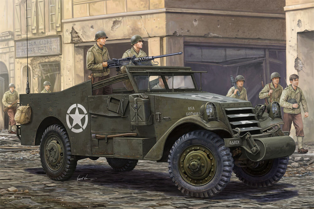 US M3A1 WH.SCOUT CAR 1:35 (1)