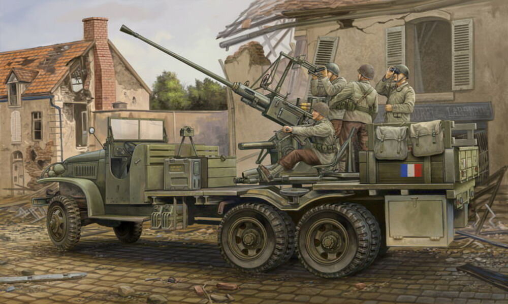 GMC BOFORS 40MM GUN 1:35