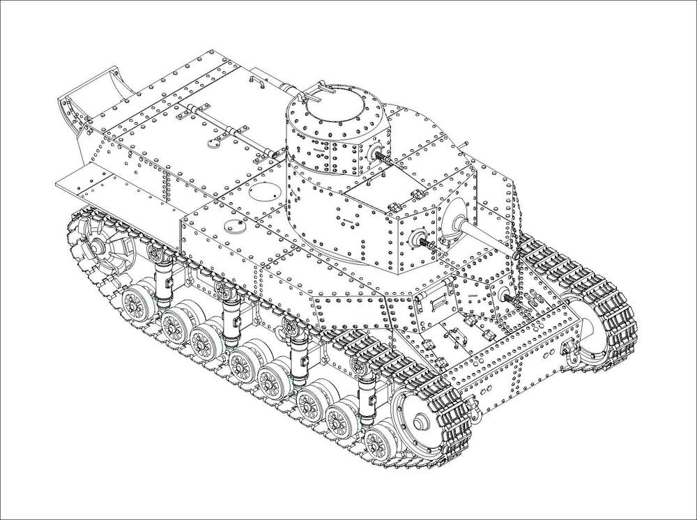 SOV.T-24 MEDIUM TANK 1:35