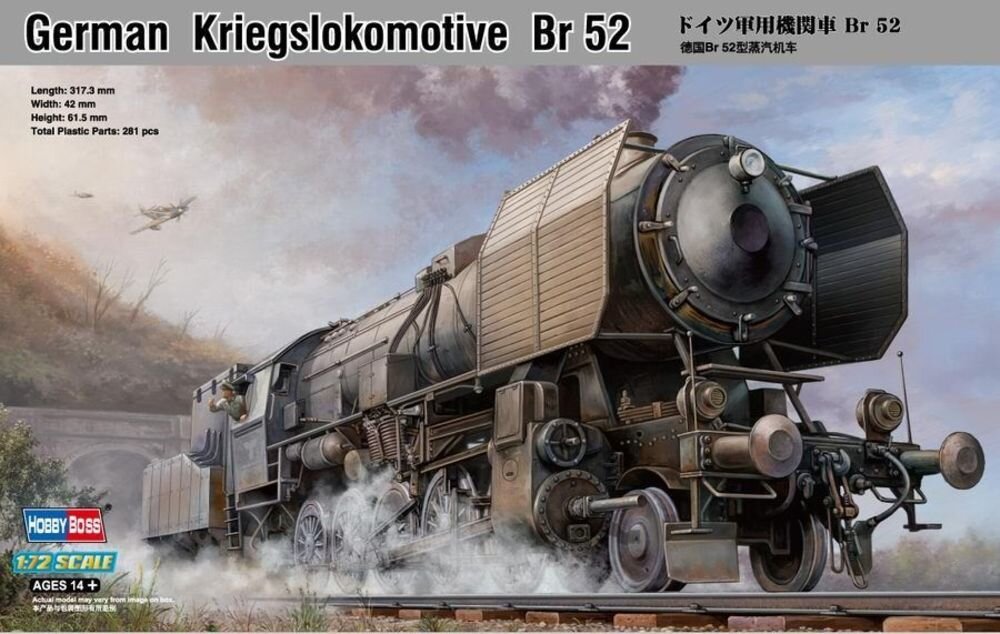 KRIEGSLOKOMOT.BR-52 1:72