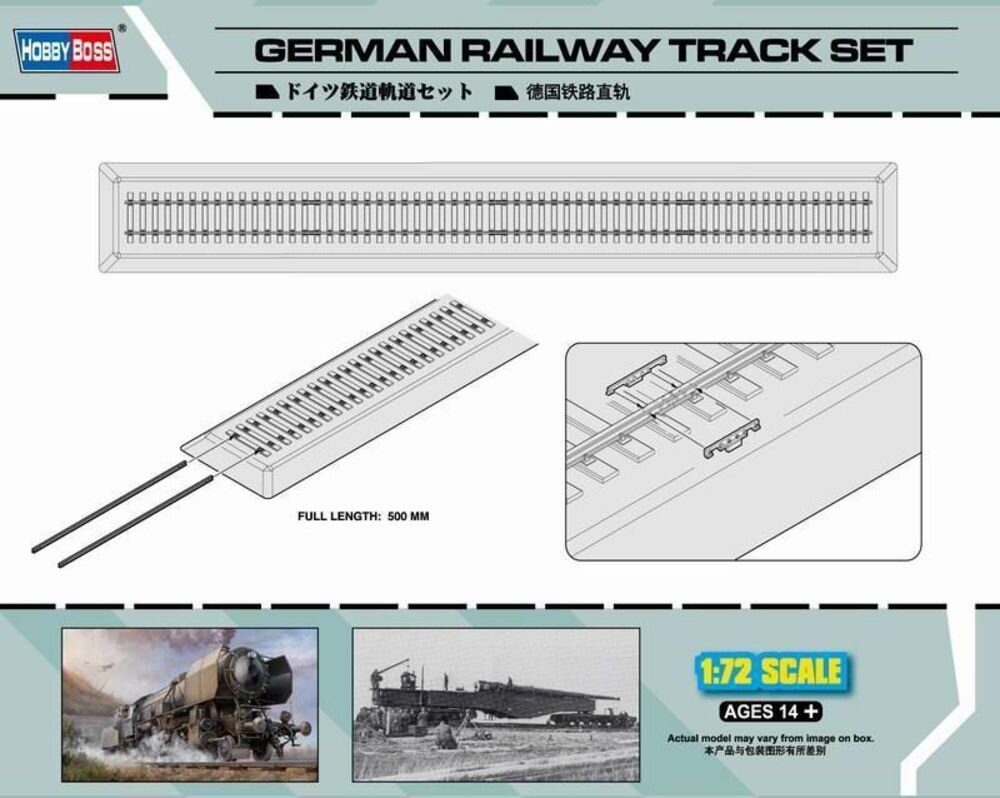 GERM.RAILW.TRACKSET 1:72