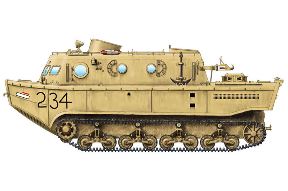German Land-Wasser-Schlepper (LWS) amphibious tractor Early production