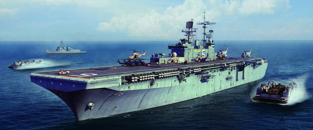 USS BATAAN LHD-5 1:700