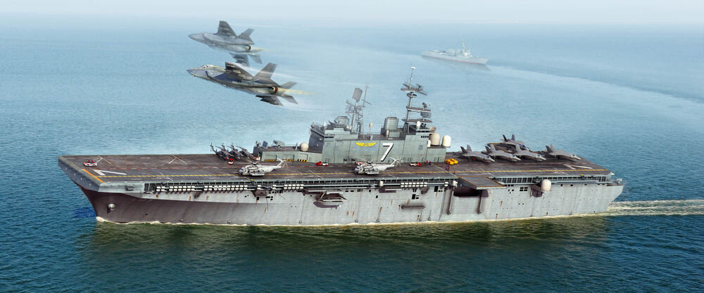 USS IWO JIMA LHD-7 1:700