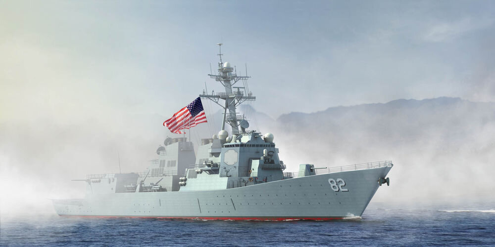 USS LASSEN DDG-82 1:700