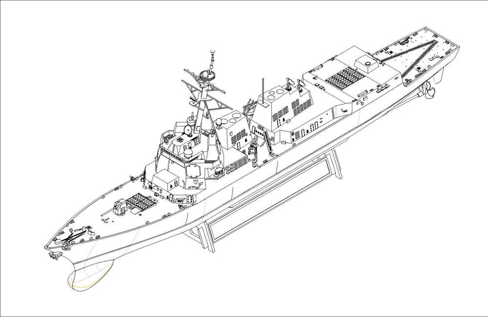 USS F.SHERMAN DDG98 1:700