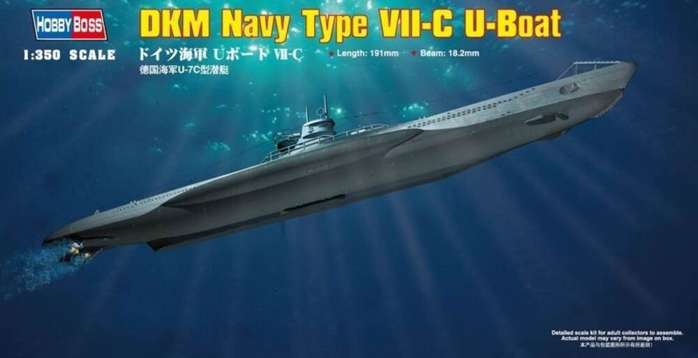 GERM.U-BOOT VII-C 1:350