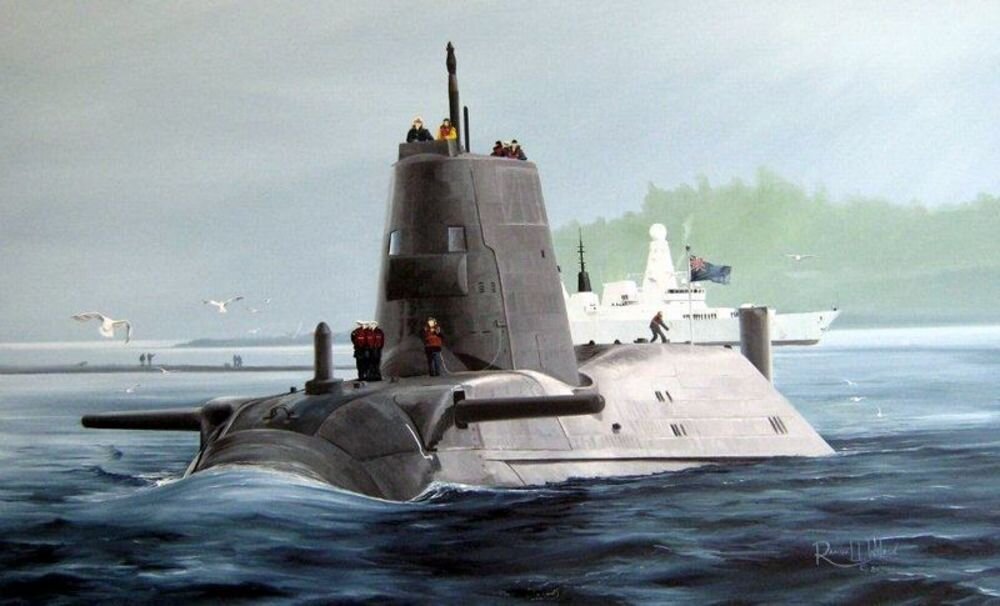 HMS ASTUTE 1:350