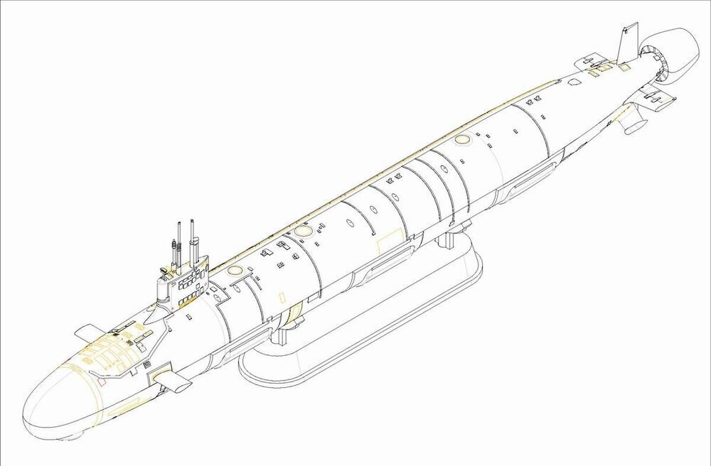 USS VIRGINIA SSN774 1:350