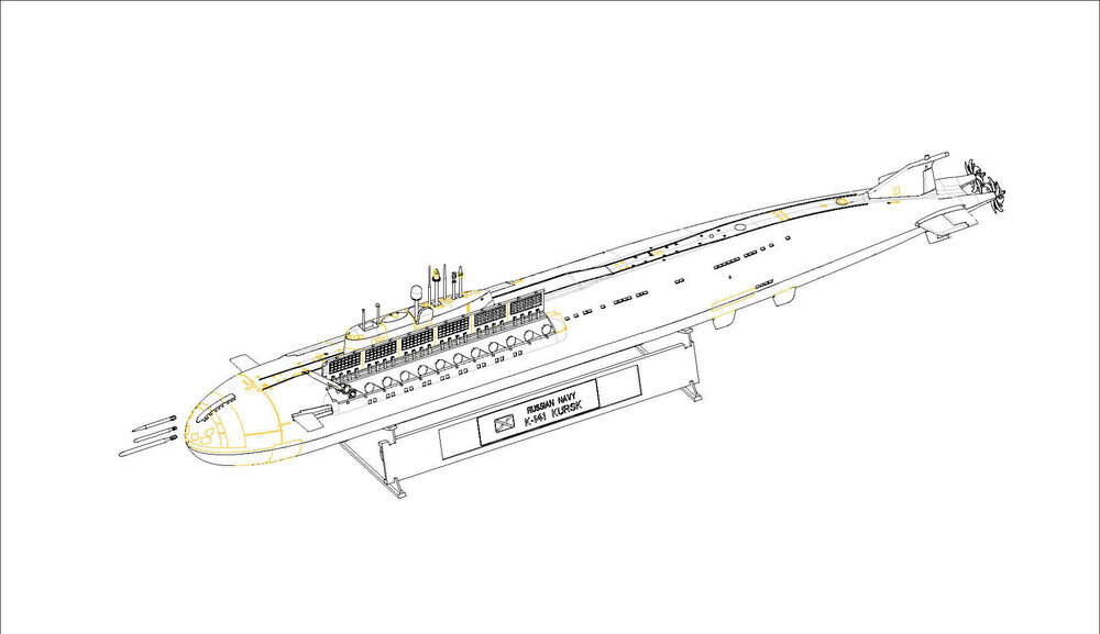 SSGN OSCAR II KURSK 1:350