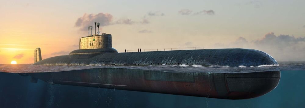 RUSS.TYPHOON CL.SUB 1:350