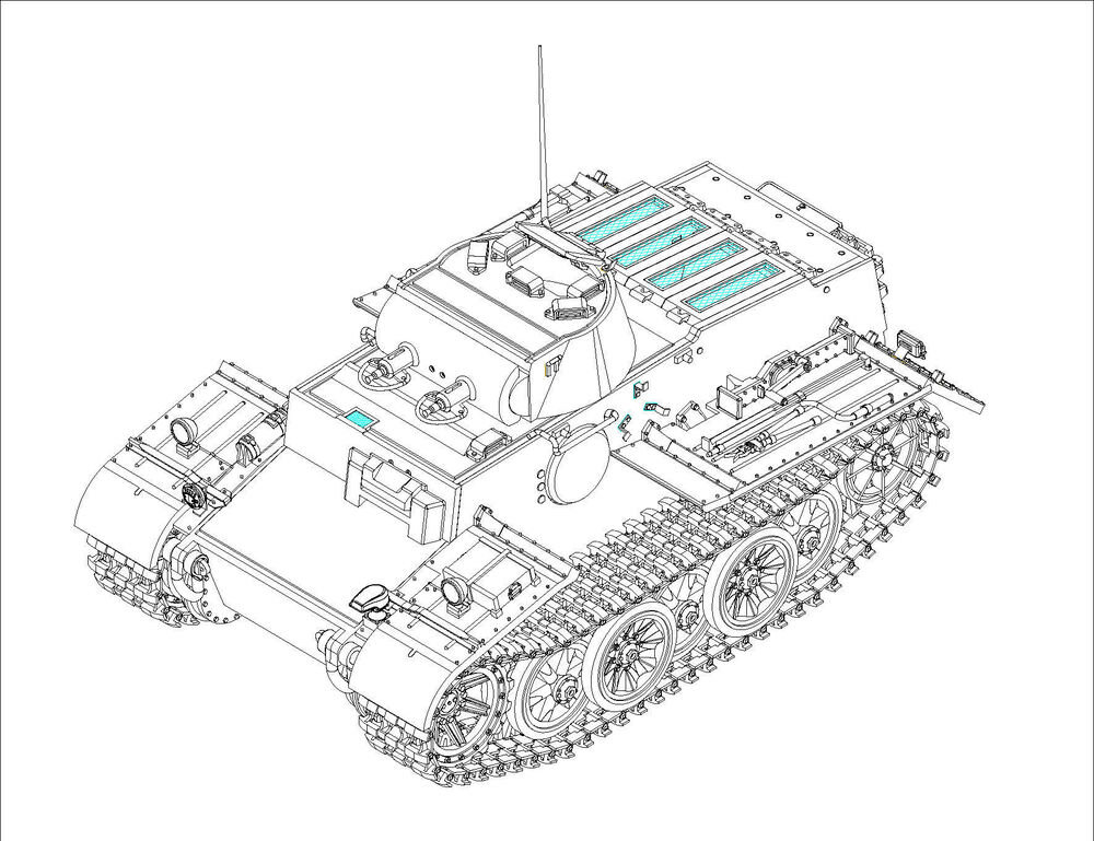 PZKPFW.I AUSF.F LATE 1:35