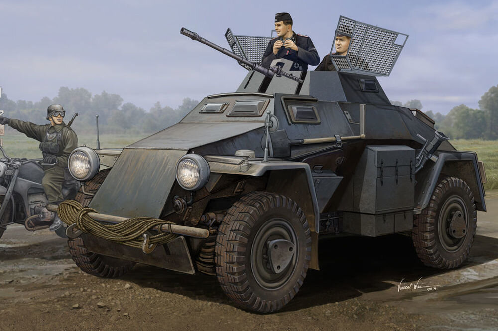 SD.KFZ.222 3RD.SERIES1:35