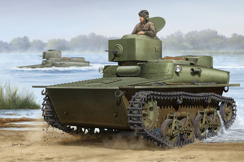 T-37 AMPH.LIGHT TANK 1:35