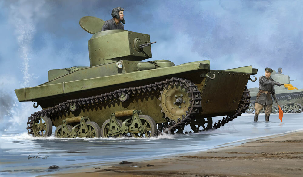 T-37 AMPH.L.TANK LATE1:35