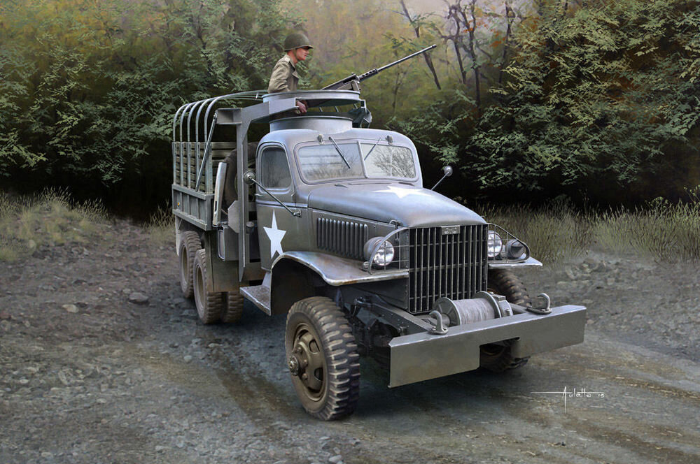 US GMC CCKW750 M.GUN 1:35