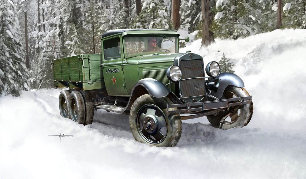 GAZ-AAA CARGO TRUCK 1:35