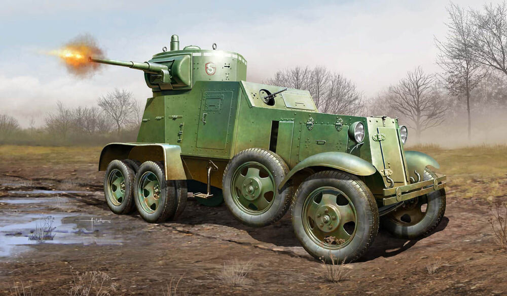 SOV. BA-3 ARMOR CAR 1:35