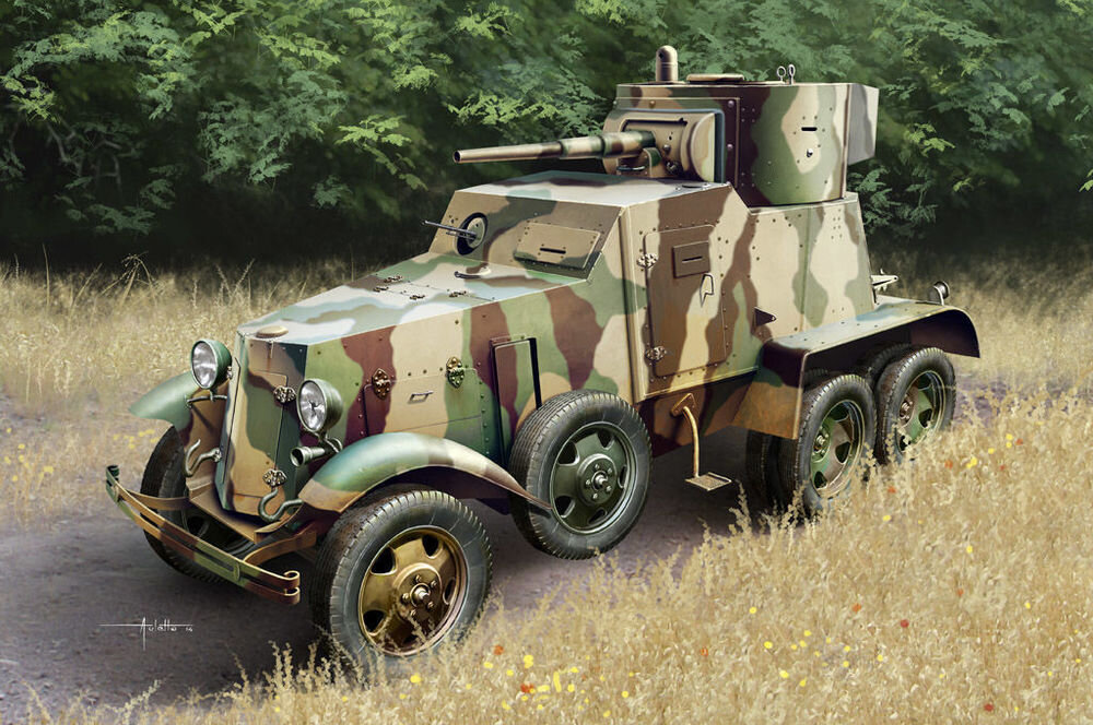 Soviet BA-6 Armor Car