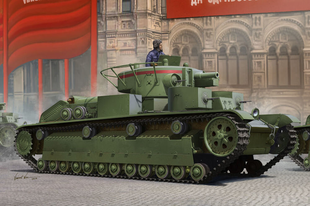 SOV. T-28 MED.TANK EA1:35