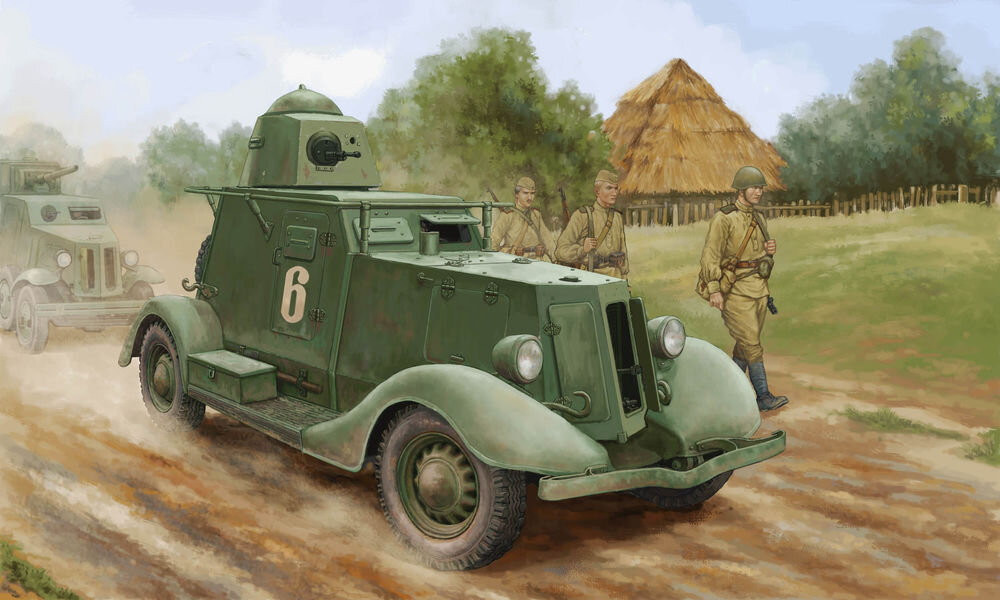 Soviet BA-20 Armored Car Mod.1937