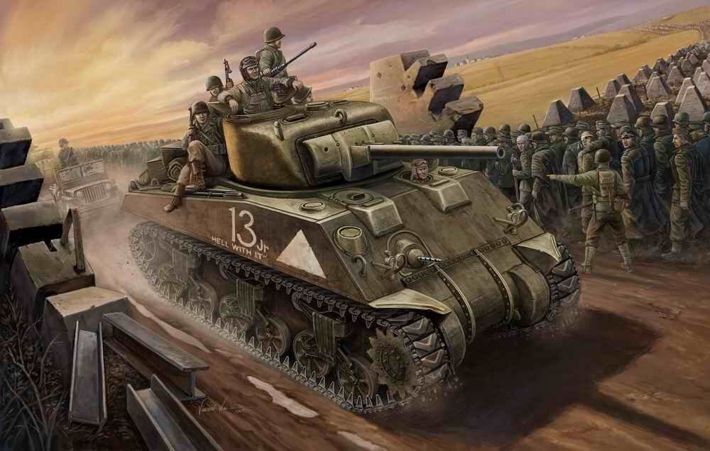 U.S M4 (MID-MODEL) 1:48