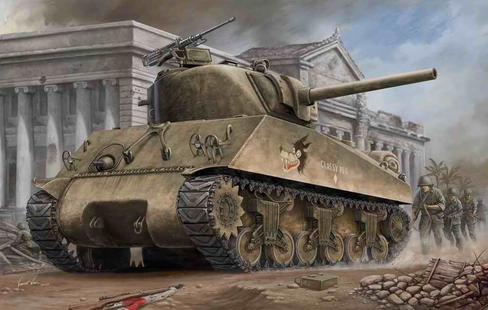 U.S M4A3 1:48
