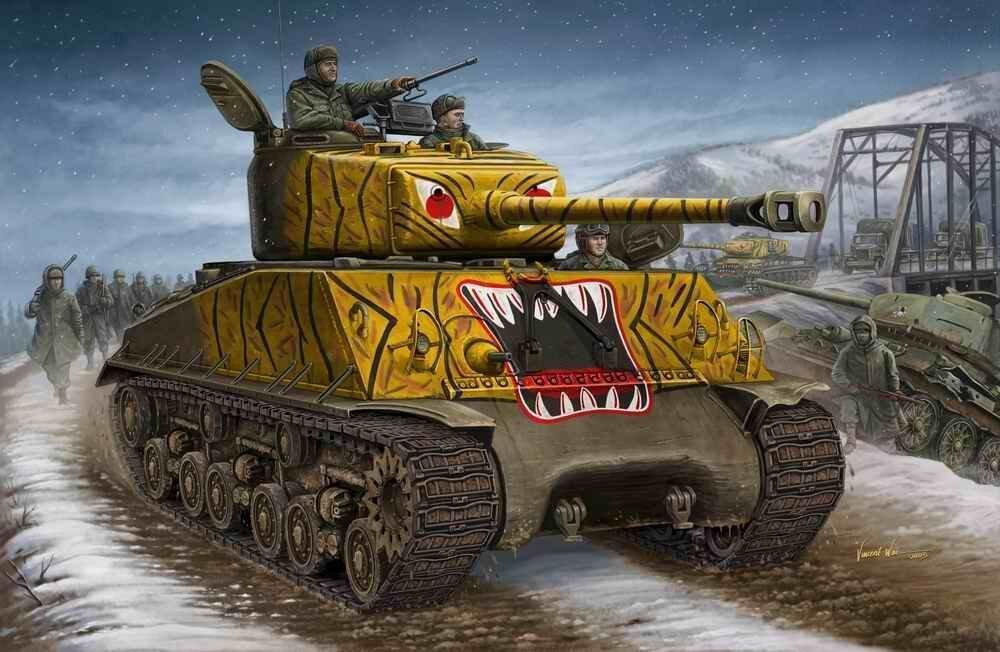 U.S M4A3E8 1:48