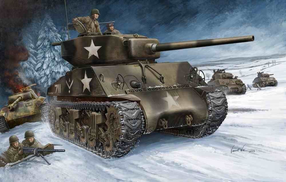 U.S M4A3 (76W) 1:48