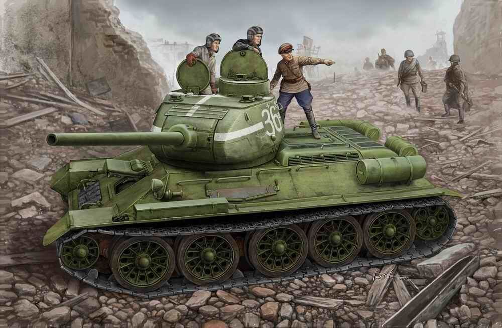 RUSS.T-34/85 1944 1:48