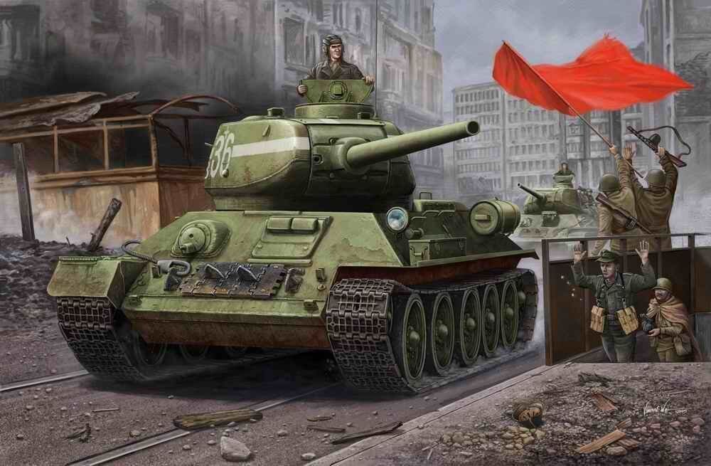 RUSS.T-34/85 1944 1:48 (1)