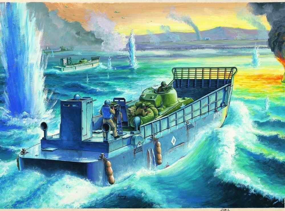 U.S LCM-3 USN LAND.CR1:48