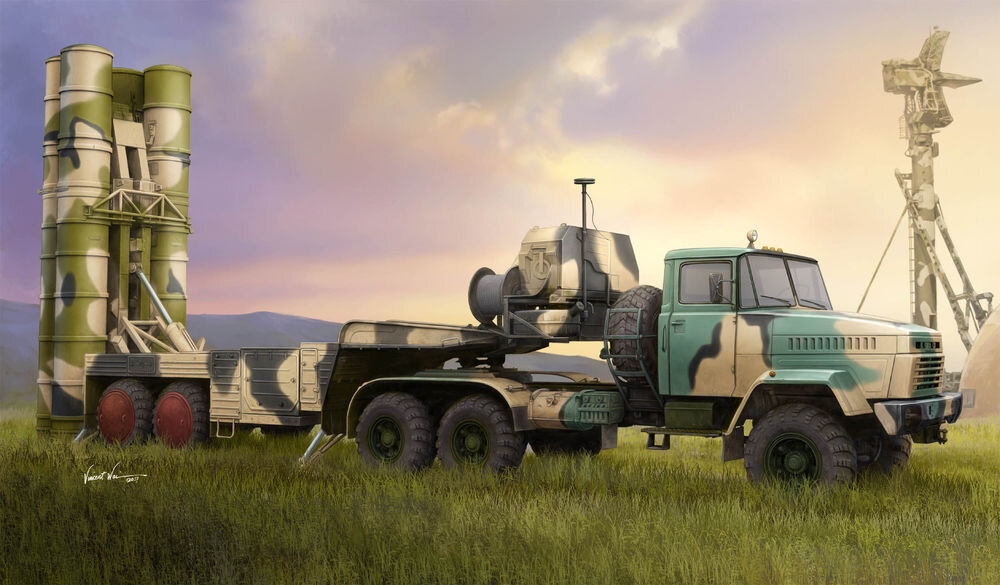 Russian KrAZ-260B Tractor with 5P85TE TEL S-300PMU