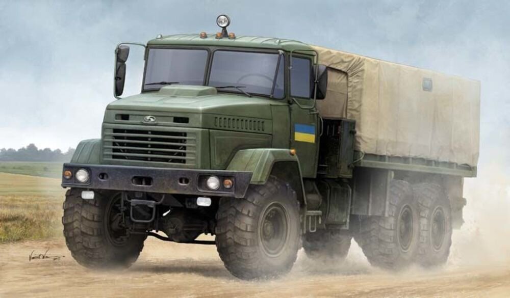 Ukraine KrAZ-6322 “Soldier” Cargo Truck