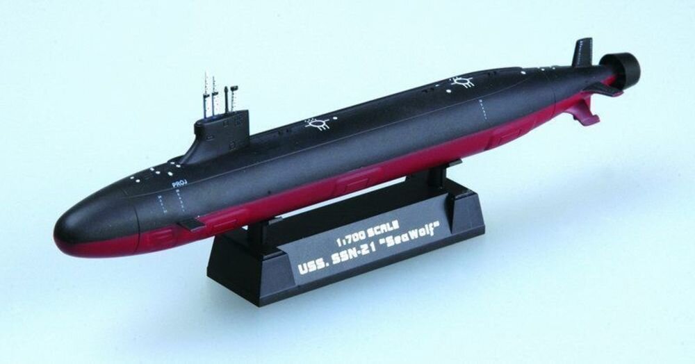 USS SSN-21 SEAWOLF 1:700