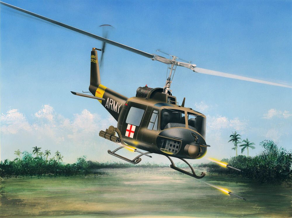 UH-1B HUEY 1:72