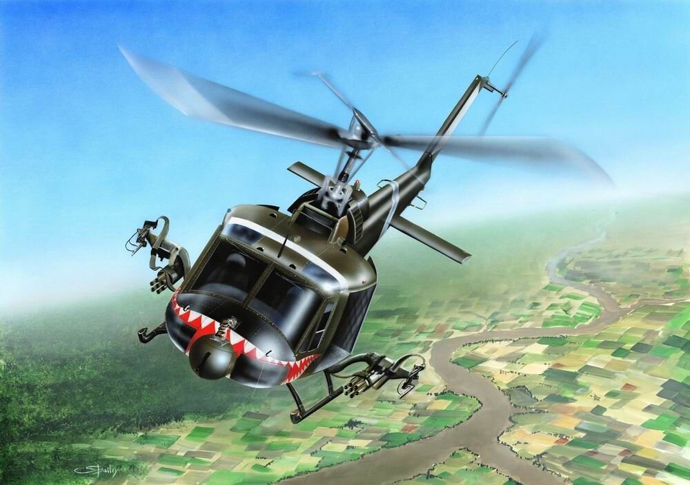 UH-1C HUEY 1:72