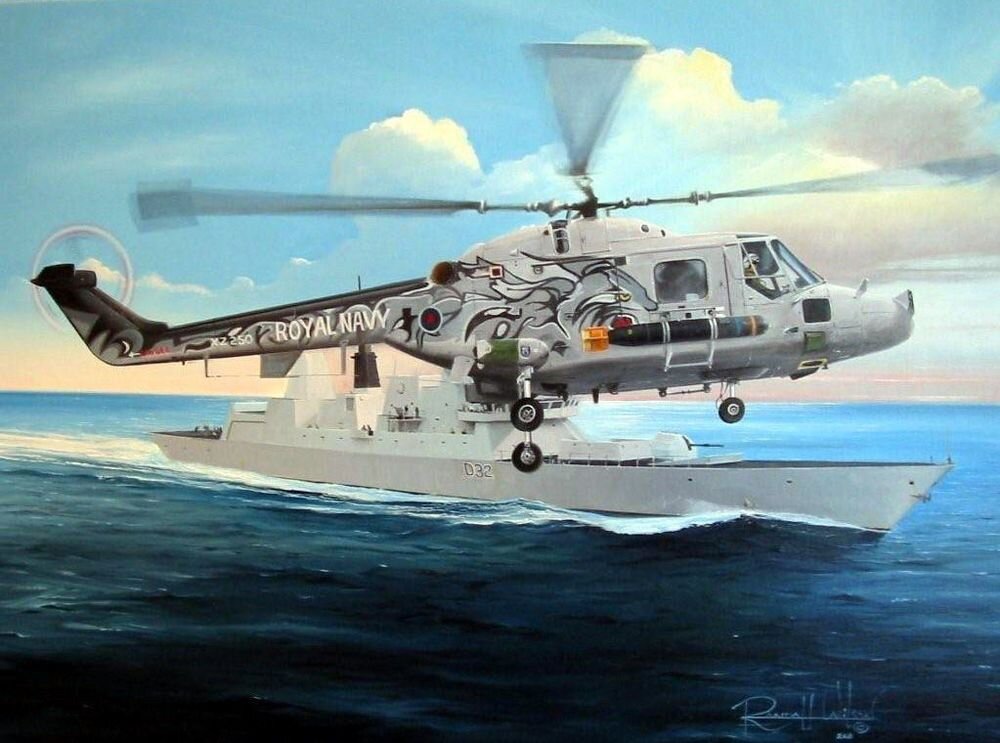 ROYAL NAVY LYNX HAS3 1:72