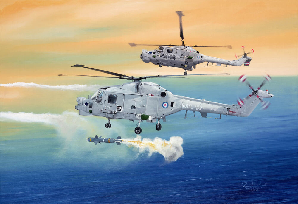 ROYAL NAVY LYNX HMA8 1:72