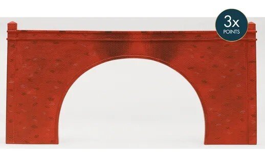 Double Brick Tunnel Portal x2