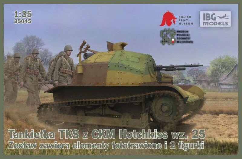TKS Polish Tankette w/Machine gun (2.fig.)